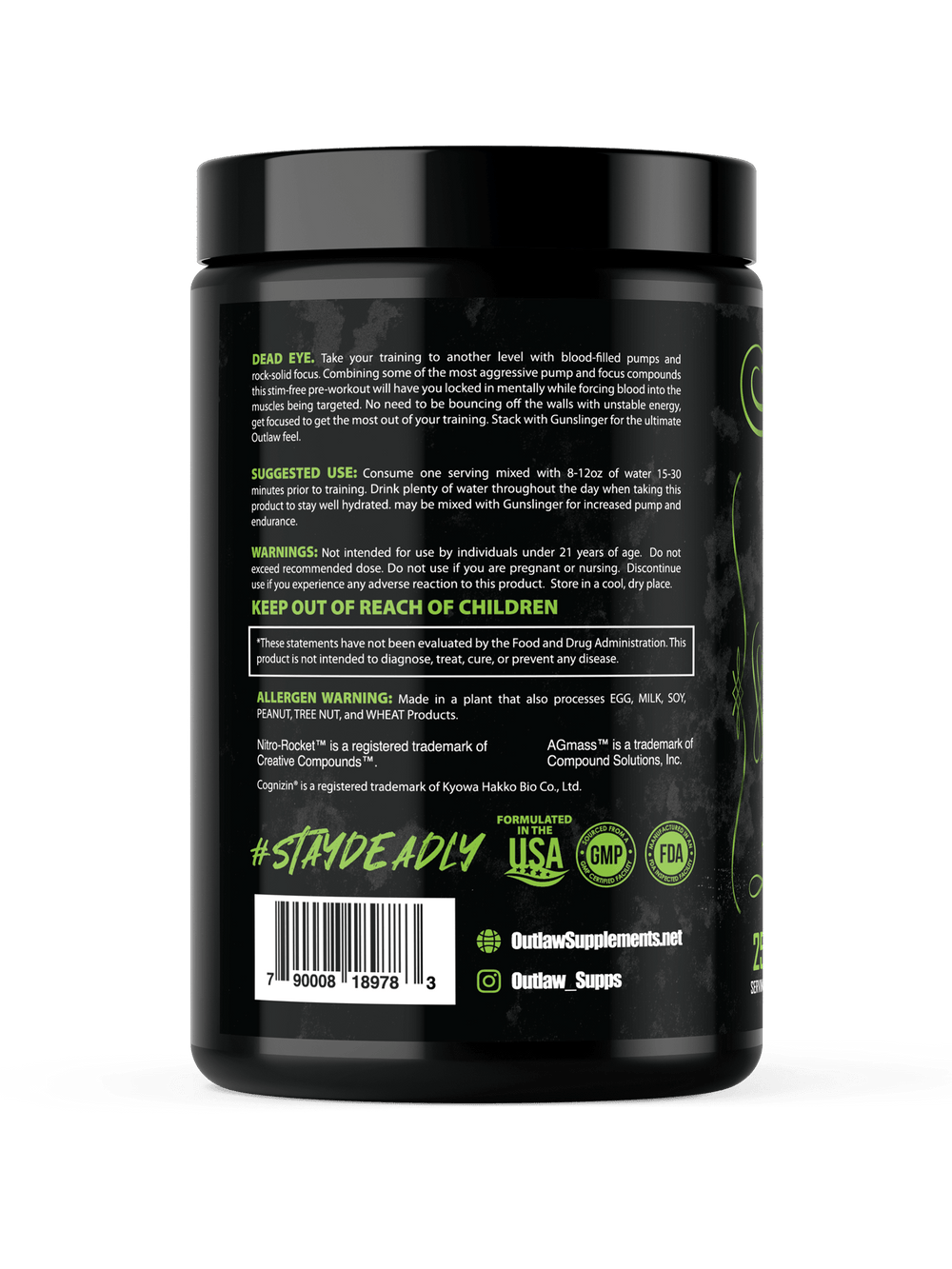 Dead Eye - Outlaw Supplements