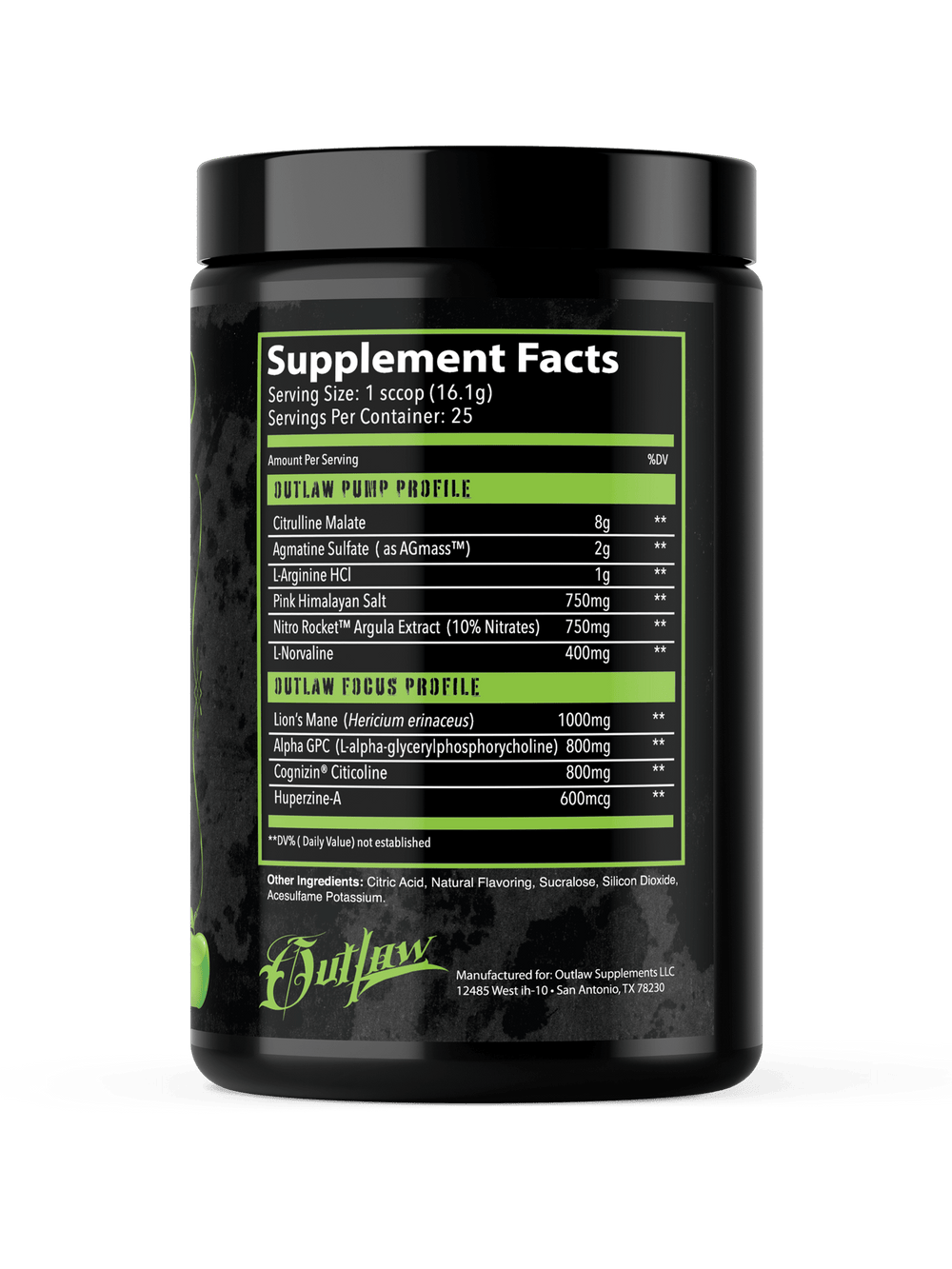 Dead Eye - Outlaw Supplements