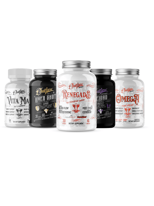Men's Wellness Stack + Renegade - Outlaw Supplements
