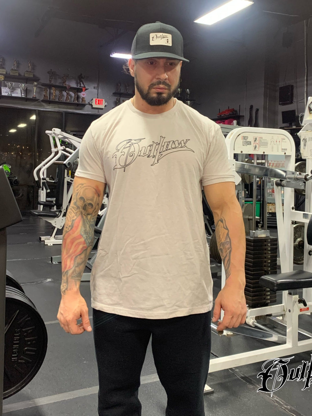 Outlaw Fitted Tee - Outlaw Supplements