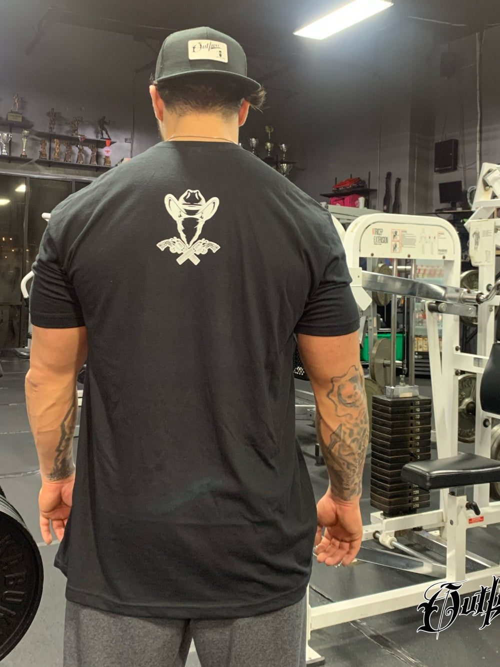 Outlaw Fitted Tee - Outlaw Supplements