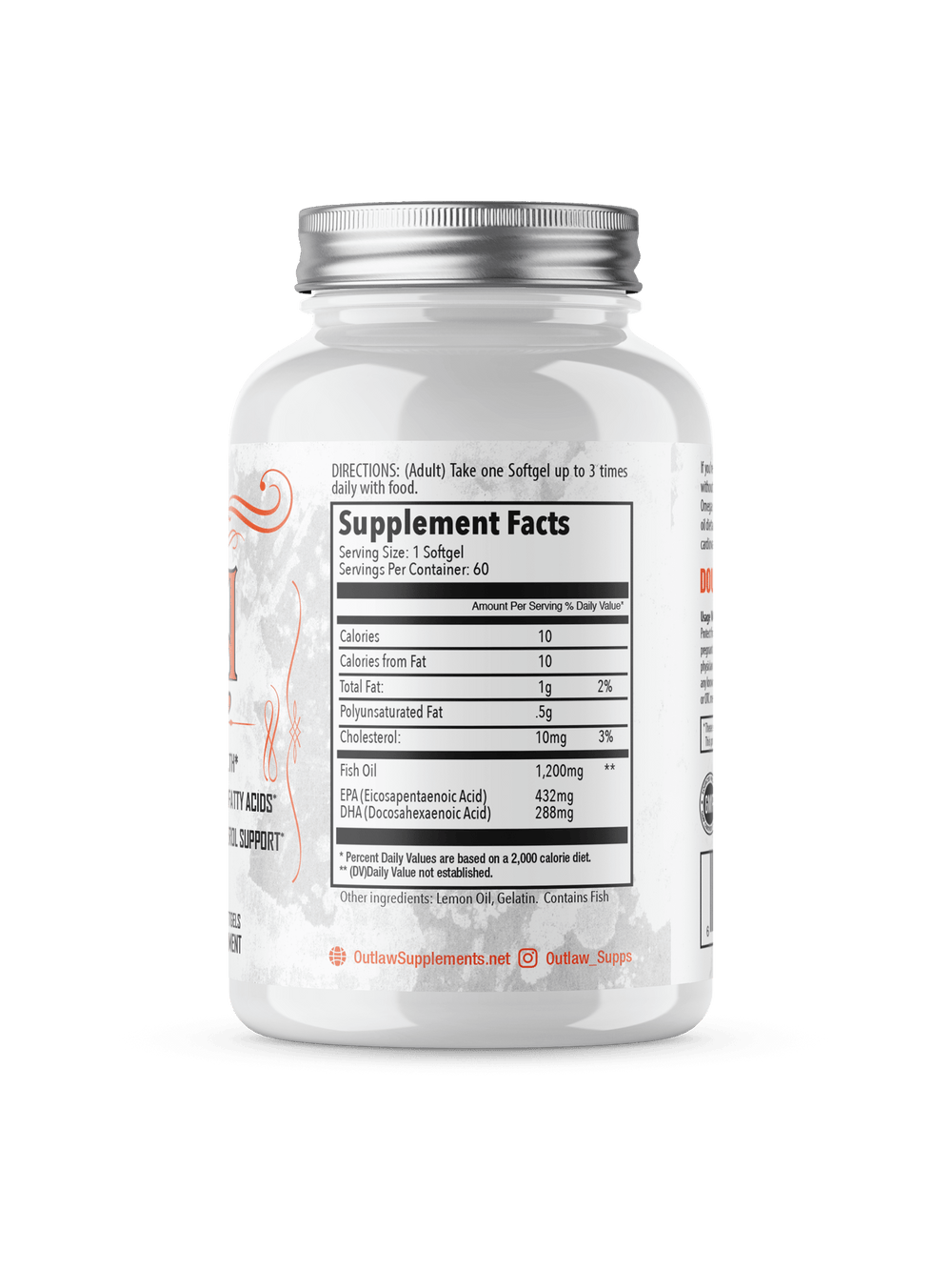 OUTLAW OMEGA - Outlaw Supplements