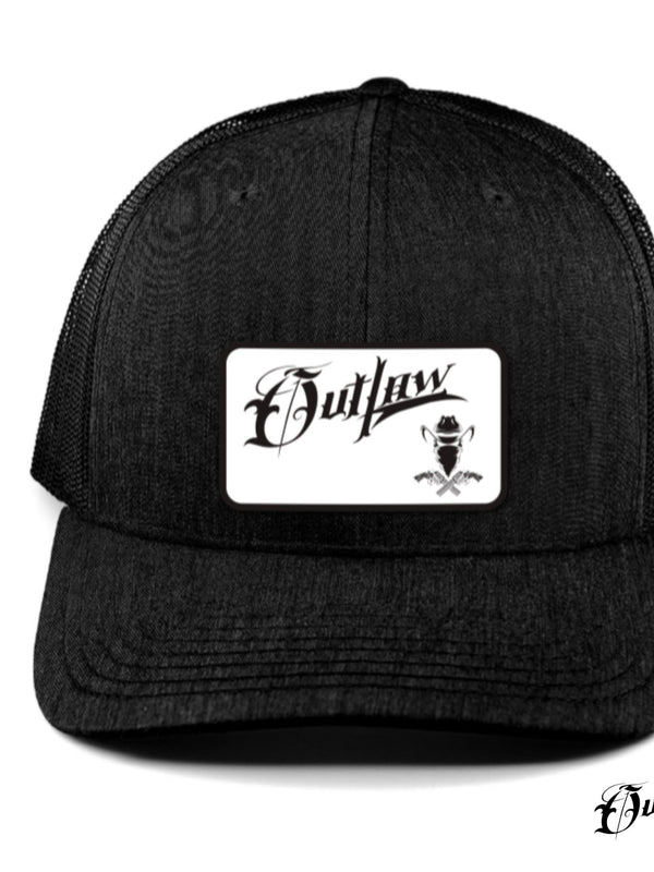 Outlaw X Branded Bills Patch Logo Trucker Hat - Outlaw Supplements